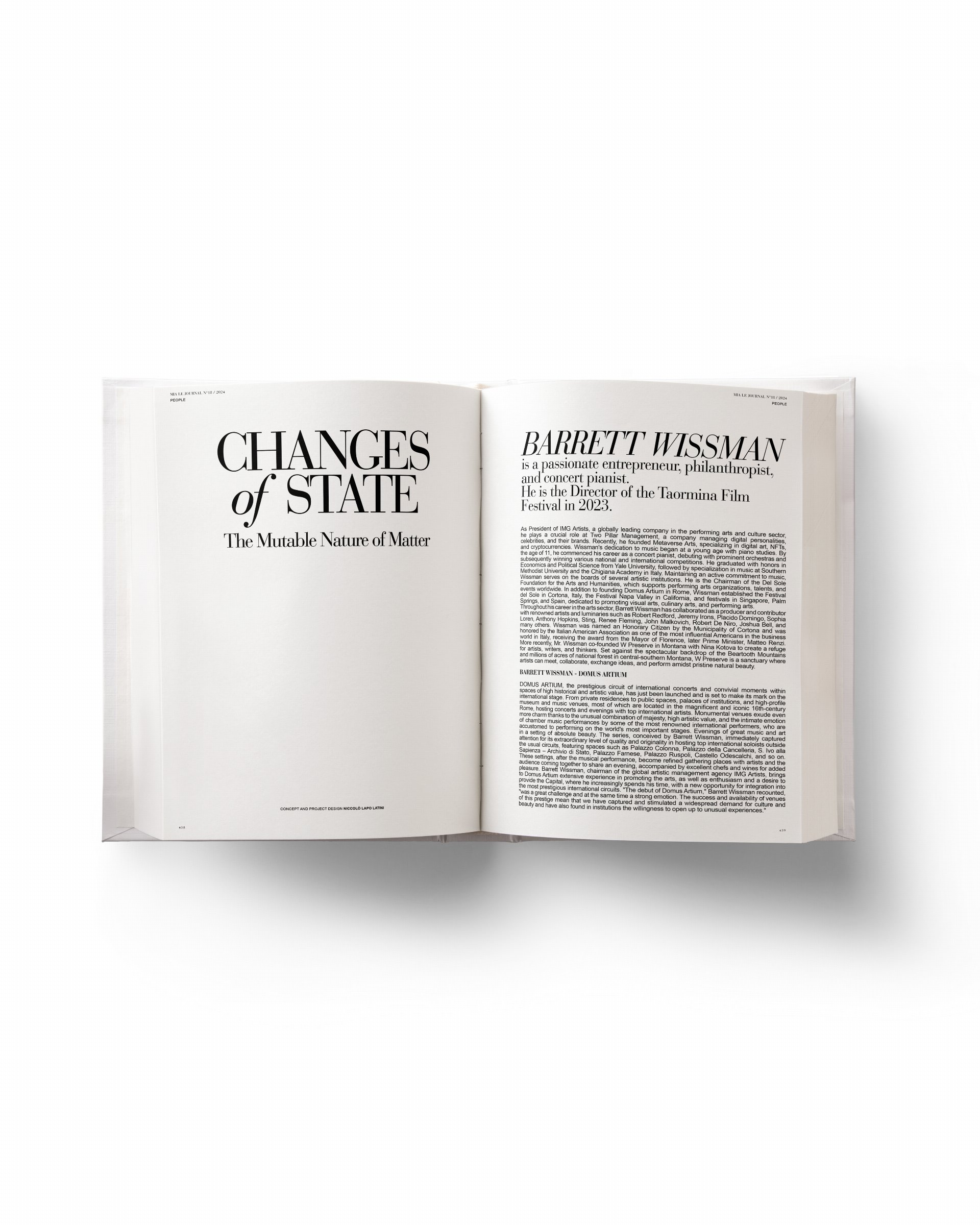 MIA LE JOURNAL — 2