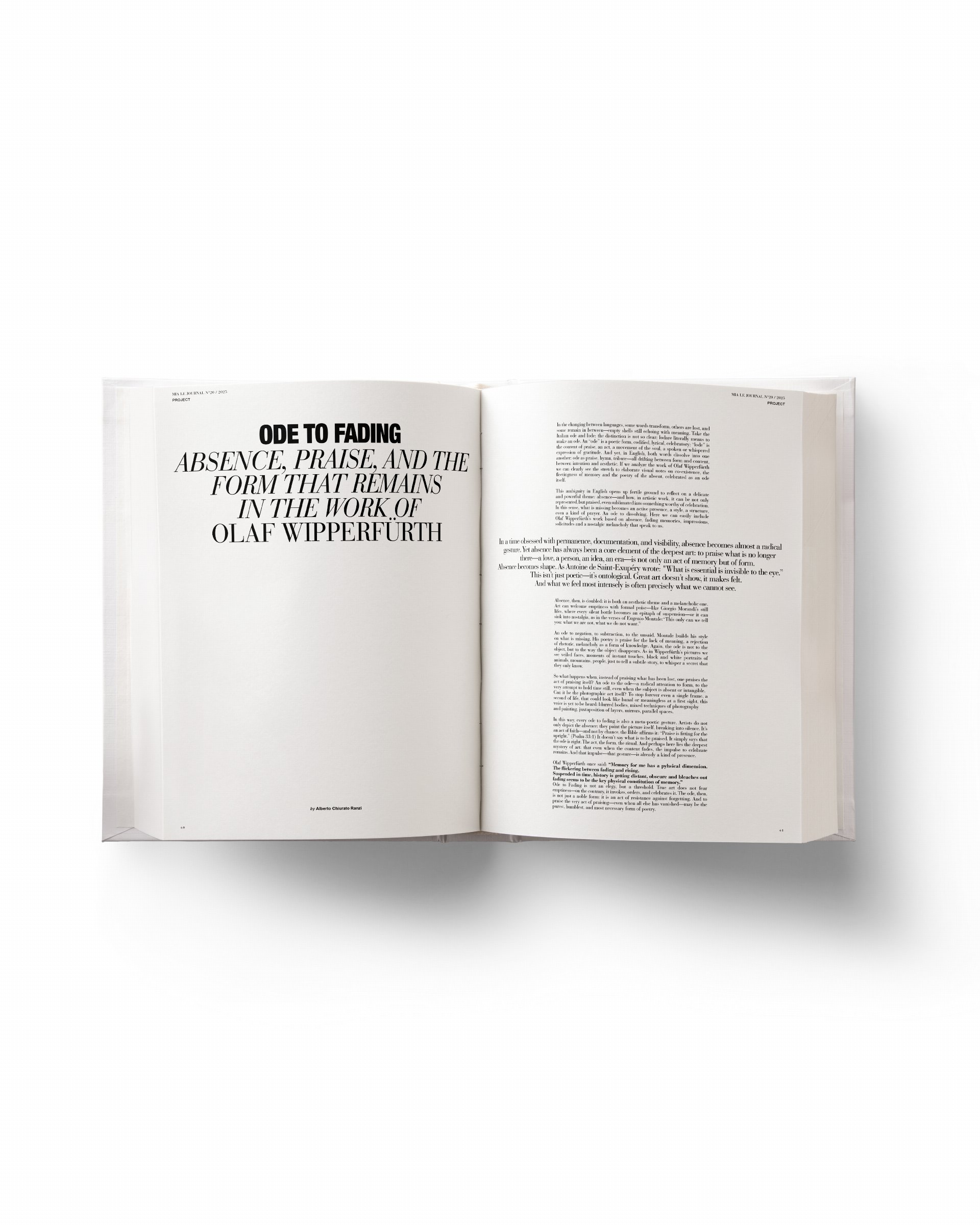 MIA LE JOURNAL N20 — 3